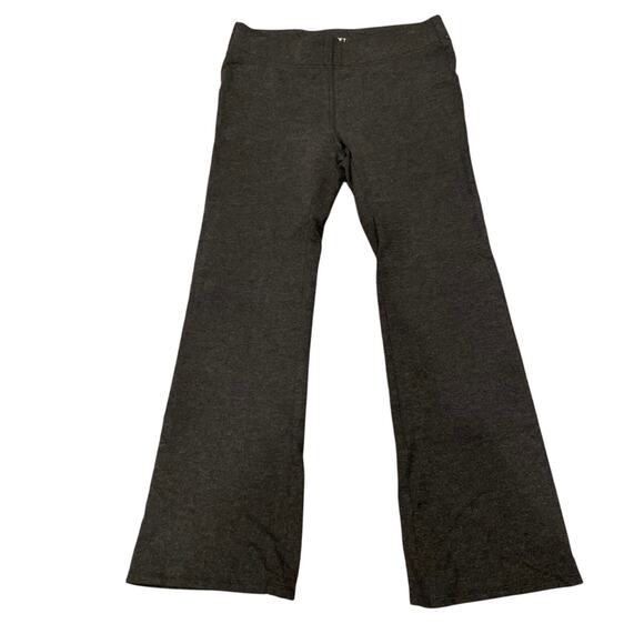 ANN TAYLOR LOFT Charcoal Shaping Bootcut Ponte Pants Size S - Picture 2 of 6